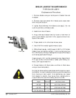 Preview for 35 page of Genesis LXP 200 Safety & Operator Manual