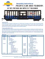 Предварительный просмотр 1 страницы Genesis PACIFIC CAR AND FOUNDRY Assembly Instructions