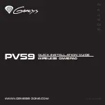 Genesis PV59 Quick Installation Manual preview