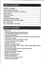 Preview for 2 page of Genesis SL-4120E Owner'S Instruction Manual