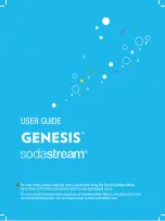 Preview for 1 page of Genesis sodastream User Manual