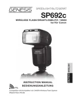 Genesis SP692c Instruction Manual preview