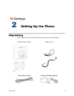 Предварительный просмотр 12 страницы Genesys AudioCodes 420HD User Manual