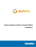 Preview for 1 page of Genetec AutoVu SharpX Mobile Hardware Manual