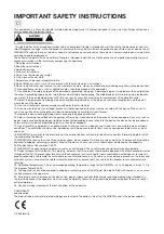 Preview for 3 page of Geneva Cinema+ Mounting Instruction And Operating Manual