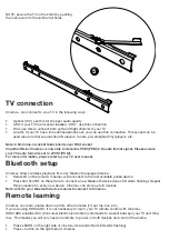 Preview for 7 page of Geneva Cinema+ Mounting Instruction And Operating Manual