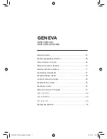 Geneva WORLDRADIO Manual preview