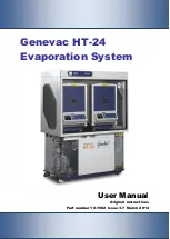 Предварительный просмотр 1 страницы Genevac HT-24 User Manual