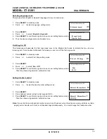 Preview for 32 page of Genex CT-D201 User Manual