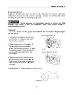 Preview for 25 page of Genex SG3200DX Owner'S Manual