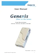 Genexis OCG-2018 User Manual preview