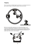 Preview for 8 page of GENI MOVING HEAD OBY-3 User Manual