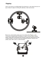 Preview for 8 page of GENI MOVING HEAD OBY-5 User Manual