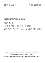 Geniani G-1011-4LW Instruction Manual preview