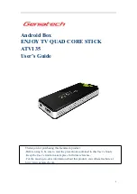 Preview for 1 page of Geniatech ATV135 User Manual