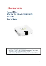 Preview for 1 page of Geniatech ATV495 User Manual