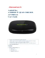 Geniatech ATV598MAX User Manual preview