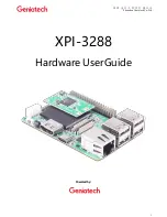 Geniatech XPI-3288 Hardware User'S Manual preview