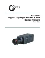 Genie CCTV HDC221 User Manual preview