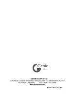 Preview for 28 page of Genie CCTV ZD9221 User Manual