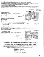 Предварительный просмотр 3 страницы Genie 2040 AC Powered Belt Drive Operation And Maintenance Manual