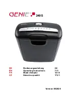 Genie 240S Operating Instructions Manual preview