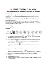 Preview for 7 page of Genie 550 MXCD Operating Instruction