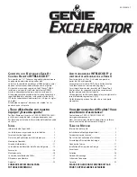 Genie Excelerator (Spanish) Manual preview
