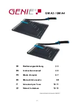 Genie G12559 Instruction Manual preview