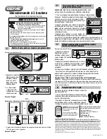 Preview for 2 page of Genie G3T-A Programming Instructions