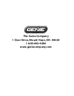 Preview for 60 page of Genie GCL-MT Manual