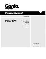 Genie Genie Lift Service Manual предпросмотр