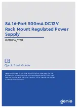 Preview for 1 page of Genie GPR816/12R Quick Start Manual