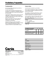 Preview for 19 page of Genie GR05-5001 Service Manual