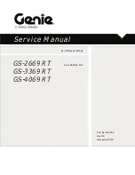 Genie GS-2669 RT Service Manual preview