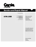 Genie GTH-1056 Service And Repair Manual preview