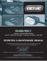 Preview for 1 page of Genie IntelliG 1000 Operation & Maintenance Manual