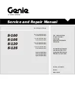 Preview for 1 page of Genie S-100 Service And Repair Manual