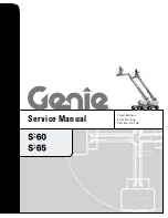 Genie S-60 Service Manual preview