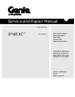 Genie S-65 XC CE Service And Repair Manual preview