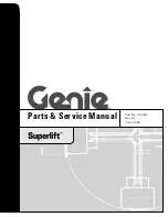 Genie Superlift SL-10 Parts & Service Manual preview