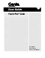 Genie Tech Pro Link User Manual preview