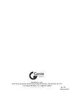 Preview for 9 page of Genie TPC 8922 Series Instruction Manual