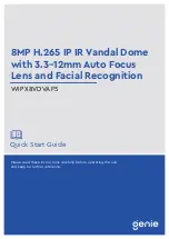 Предварительный просмотр 1 страницы Genie WIPX8VDVAF5 Quick Start Manual