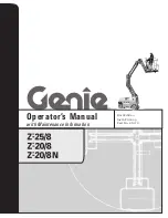 Genie Z-20/8N Operator'S Manual preview