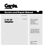 Genie Z-22 Bi-Energy Service And Repair Manual preview