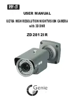 Предварительный просмотр 1 страницы Genie ZD2812IR User Manual