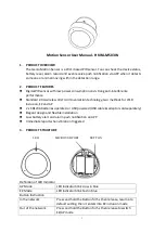 Preview for 1 page of Genio HKWL-MS03W User Manual