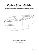 Preview for 1 page of Genio I004545 Quick Start Manual