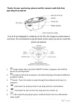 Предварительный просмотр 2 страницы Genio I004545 Quick Start Manual